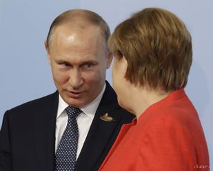 Merkelová sa v dohľadnom čase osobne stretne s Putinom