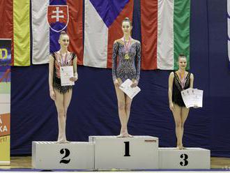Moderná gymnastika: Xénia Kilianová ovládla MSR i Dunajský pohár