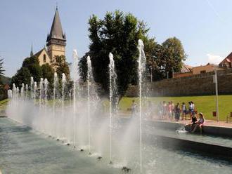 V Bardejove otvoria sezónu fontán a osvetlia aj historické pamiatky