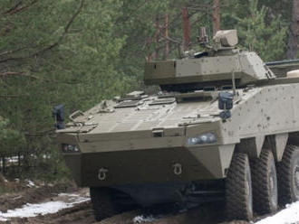Obrnené vozidlá 8x8 odskúšali v extrémnych fínskych podmienkach
