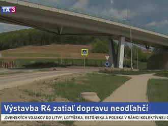 Výstavba cesty R4 odľahčí Prešov, obce zatiaľ zmenu nepocítia