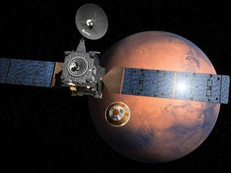 Na orbite Marsu umiestnili európsku sondu, bude pátrať po známkach života na planéte