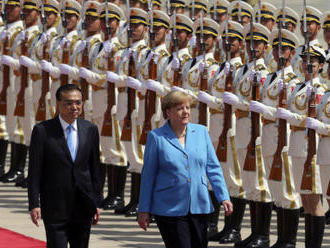 Merkelová jednala s čínským premiérem, ocenila čínské investice