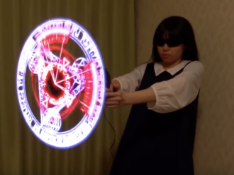 This magical cosplay gun fights off evil with an LED fan     - CNET