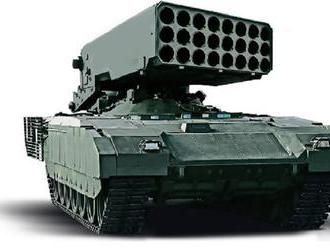 Nový ruský těžký plamenomet TOS-2 má využít podvozek z tanku T-14 Armata