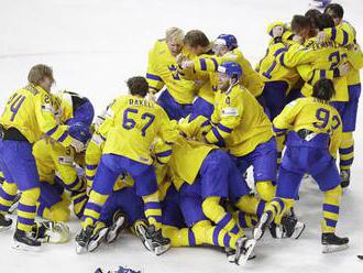 Švédové po roce znovu slaví titul mistrů světa. Švýcary zdolali až po nájezdech