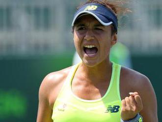 Watson ends four-month WTA Tour singles losing streak