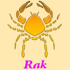 RAK - aktuální horoskop pro tento týden