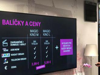 Telekom spustil novú videopožičovňu Magio Kino. Ponúka stovky filmov