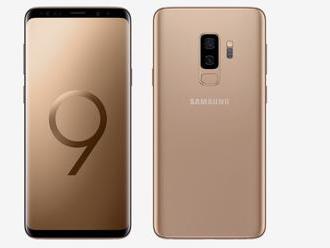 Samsung predstavuje novú farebnú verziu S9+ – Sunrise Gold
