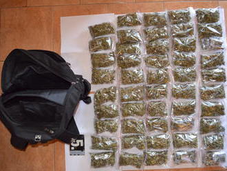Kriminalisti zadržali muža a viac ako 4200 dávok marihuany: Hrozí mu až 15 rokov