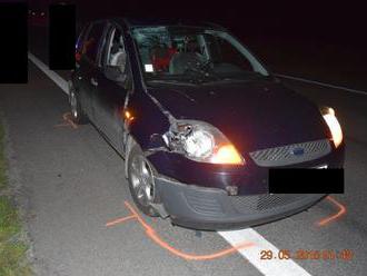 FOTO Tragická nehoda v Drienovci: Fatálna zrážka auta s chodcom  , zomrel na mieste