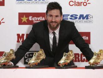 Lionel Messi po piaty raz získal Zlatú kopačku, je nový osamotený rekordér