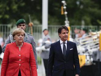 Taliansky premiér Conte navštívil Merkelovú, témou rokovaní boli utečenci