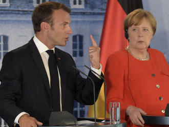 Merkelová sa stretla s Macronom, chcú sa dohodnúť na reformách EÚ