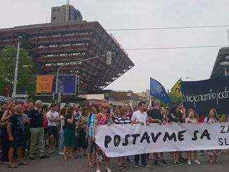 Na pochode Za slušné Slovensko vystúpia v Bratislave herci či novinári