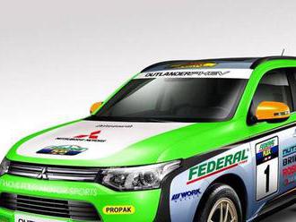 Mitsubishi posiela na Cross Country Rally hybridný Outlander