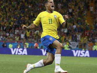 Brilantný Coutinhov gól, ale „Canarinhos“ narazili, píšu médiá o zápase Brazília –