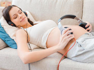 Hudba v tehotenstve prospieva bábätkám aj mamičkám
