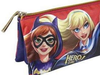 Originálne školské púzdro DC Super Hero Girls pre všetky malé hrdinky.