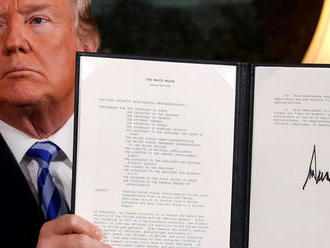 Irán zažaloval USA pre odstúpenie od jadrovej dohody