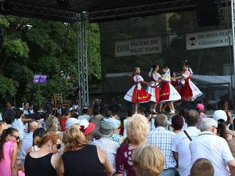 FOTO: Palócke dni a Dni mesta Fiľakovo prilákali tisícky návštevníkov