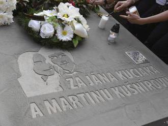 V Košiciach odhalili pamätník Jánovi Kuciakovi a Martine Kušnírovej