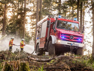 Mercedes-Benz Unimog jako nepostradatelný pomocník pro boj s lesními požáry