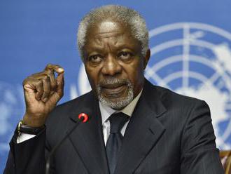 Zomrel bývalý šéf OSN a držiteľ Nobelovej ceny Kofi Annan