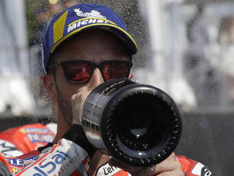 Triedu MotoGP vyhral na VC Česka Talian Dovizioso