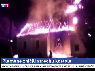 V Považskej Bystrici horel kostol, škody sú obrovské