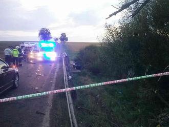FOTO Vážna dopravná nehoda v Spišskej Belej: Auto vrazilo do stromu, zomreli dve deti