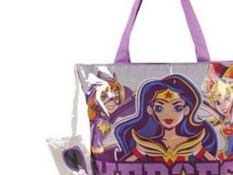 Fantastická plážová taška s rozprávkovým motívom DC Super Hero Girls 42374.
