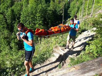 Horskí záchranári pomáhali v Malej Fatre slovenskej turistke
