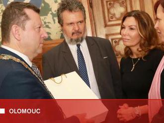 Olomoucká radnice přivítala vzácné hosty velké výstavy