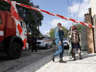 Výbuch počas zjazdu Komunistickej strany v Donecku zranil štyri osoby