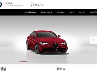 Porovnanie konfigurátorov: Alfa Romeo