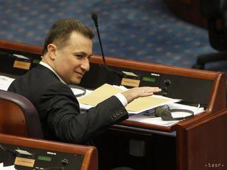 Expremiér Gruevski už nebude dostávať poslanecký plat