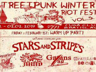 Na Streetpunk Winter Riot Fest sa predstavia Stars and Stripes či Gatans Lag