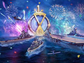 World of Warships Blitz oslavuje prvý rok na scéne, rozdáva darčeky hráčom