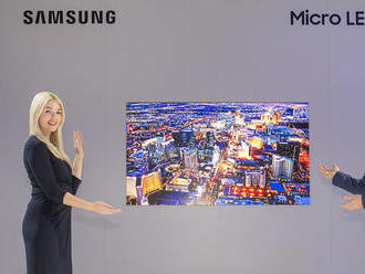 Namiesto OLED Samsung predstavil modulárny Micro LED televízor