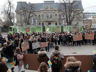 V Košickom kraji protestovali študenti