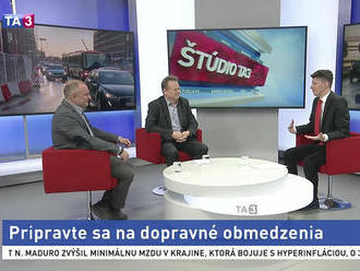 ŠTÚDIO TA3: J. Drahovský a A. Štefuca o nultom obchvate v Bratislave