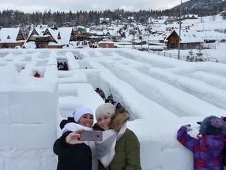 Najväčší snežný labyrint na svete je opäť v Tatrách