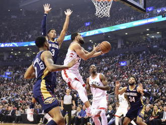 Obhájci titulu z Toronta na úvod NBA zdolali oslabený New Orleans