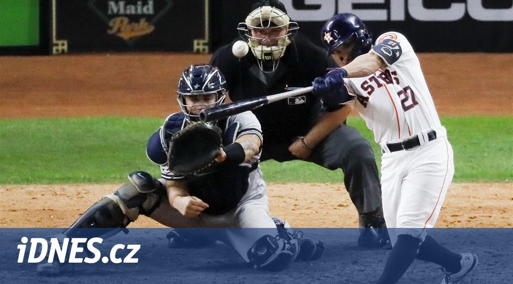 Baseballisté Houstonu vyřadili Yankees a jsou ve finále MLB