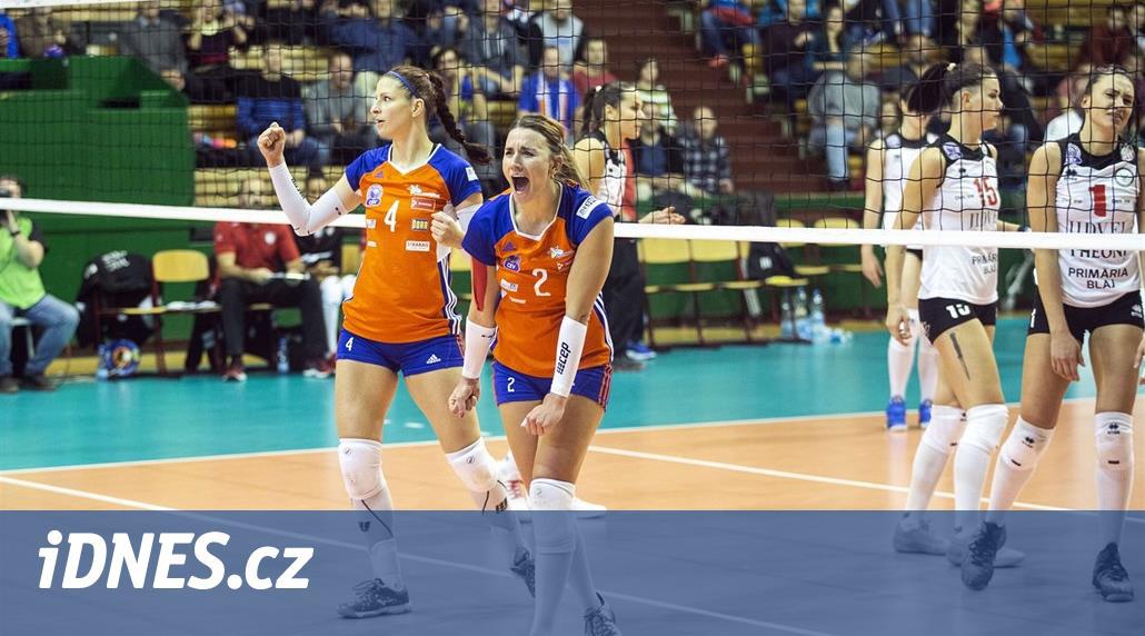 Olomoucké volejbalistky prohrály bitvu o Ligu mistryň až ve zlatém setu