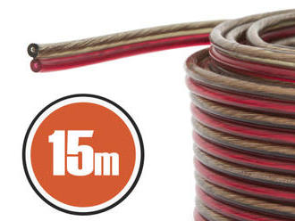 Reproduktorový kábel 15m. 