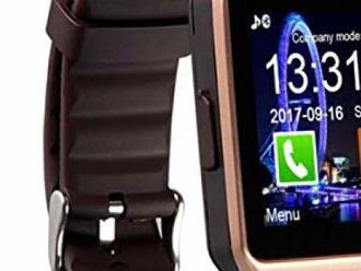 DZ09 inteligentné hodinky s podporou SIM - čierne - uľahčia vám život v každodenných situáciách.