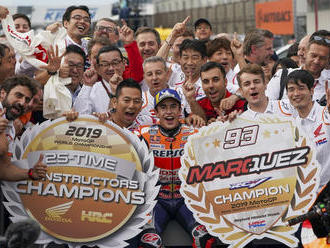 Marc Marquez slávil v Japonsku 10. triumf v sezóne